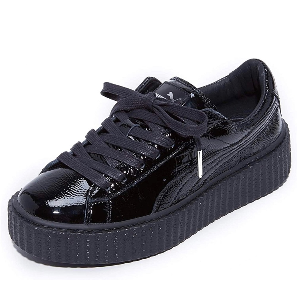 Puma Fenty by Rihanna Creeper Wrinkled Patent Leather
